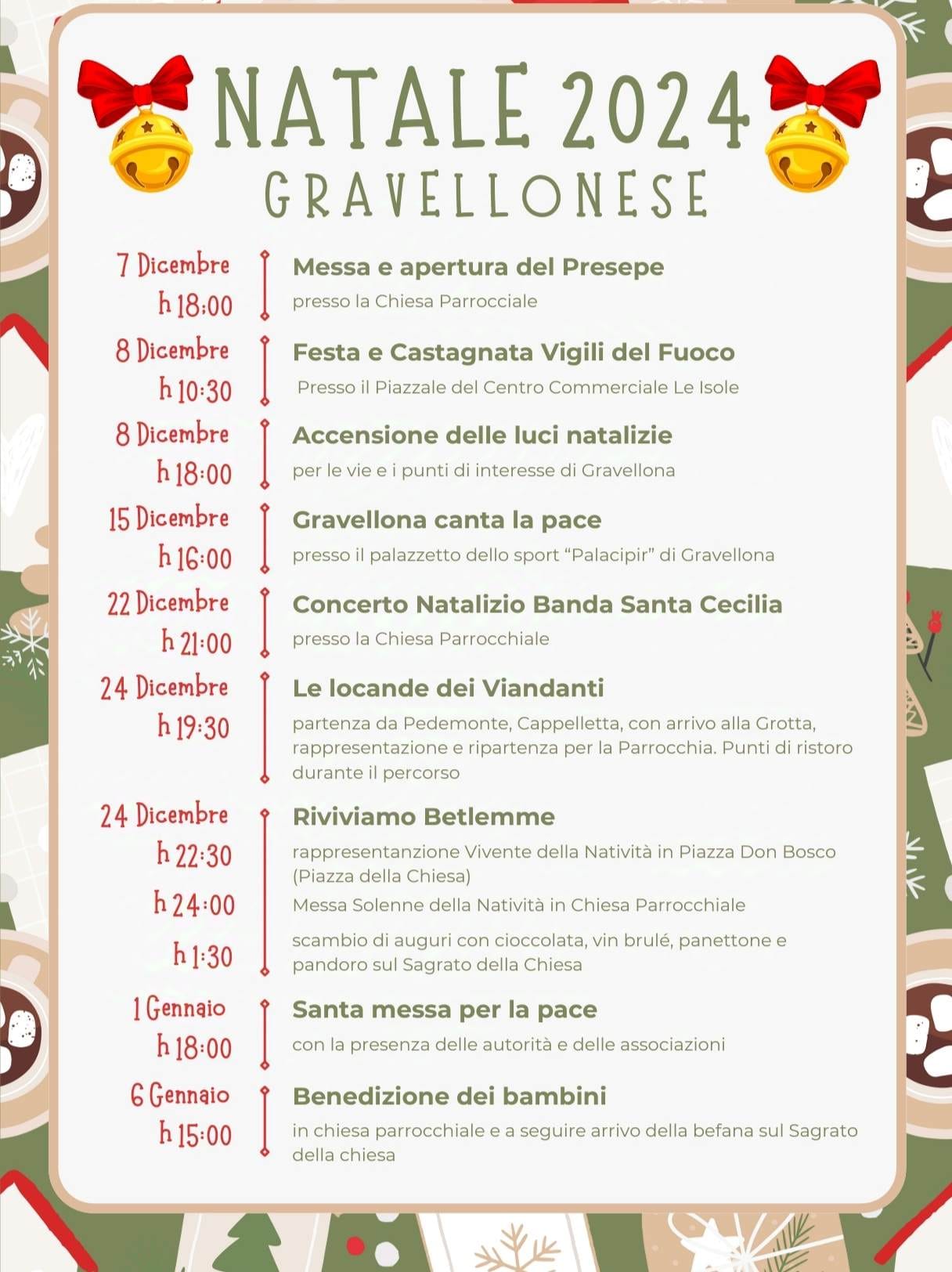 Calendario Natalizio di Gravellona Toce